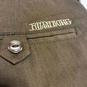 Billabong Brown Shorts Mens 32 Skater Surf M202HDUD Streetwear 10 inch Inseam